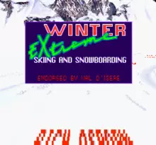 Image n° 1 - screenshots  : Winter Extreme Skiing and Snowboarding